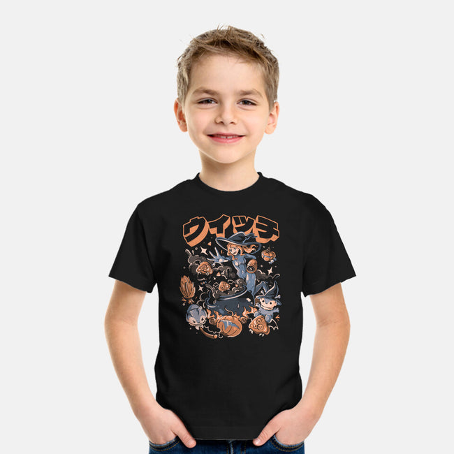 Spooky Hunter-Youth-Basic-Tee-eduely