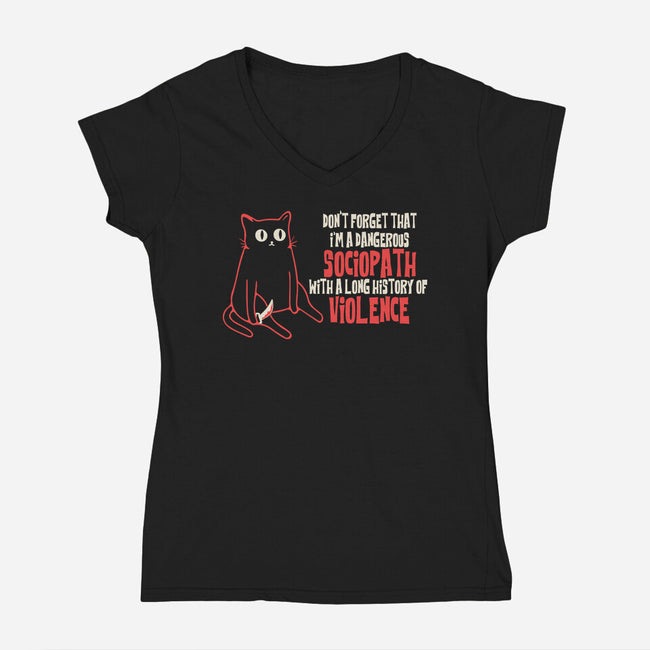 Sociopath-Womens-V-Neck-Tee-turborat14