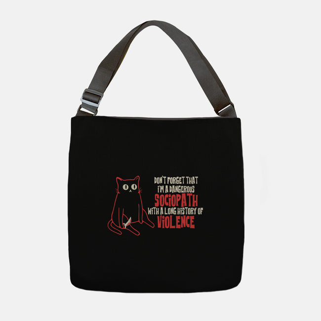 Sociopath-None-Adjustable Tote-Bag-turborat14