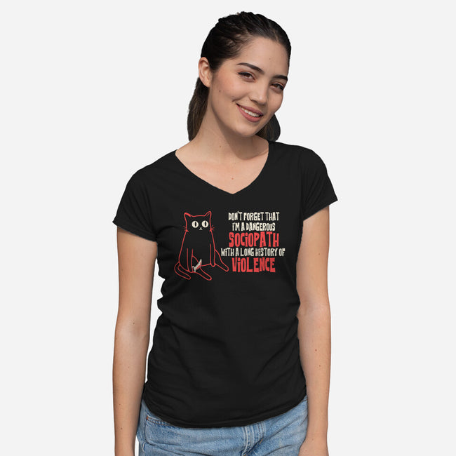 Sociopath-Womens-V-Neck-Tee-turborat14