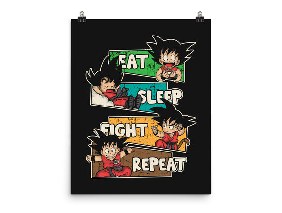 Eat Sleep Fight Repeat