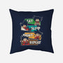 Eat Sleep Fight Repeat-None-Removable Cover w Insert-Throw Pillow-turborat14