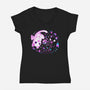 Magic Potions Kittens-Womens-V-Neck-Tee-Vallina84