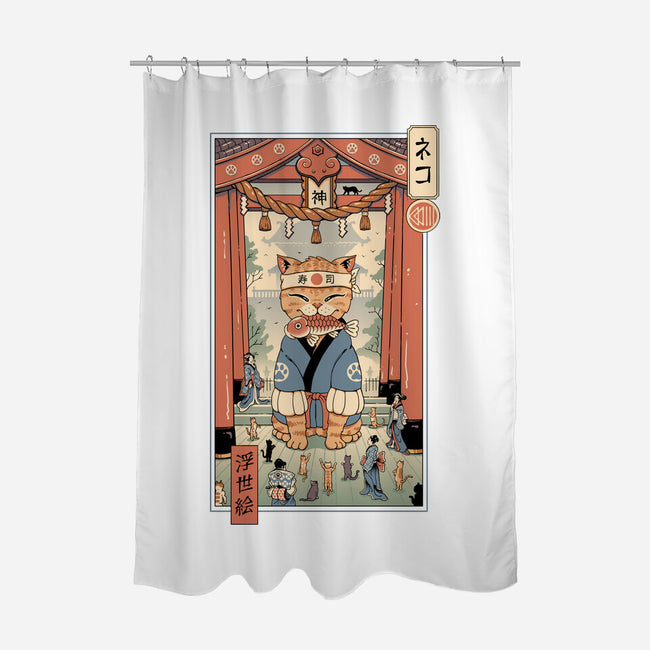 Kami Meowster Cat-None-Polyester-Shower Curtain-vp021