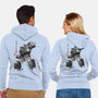 Microcassette Recorder Sumi-e-Unisex-Zip-Up-Sweatshirt-DrMonekers