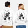 Microcassette Recorder Sumi-e-Unisex-Zip-Up-Sweatshirt-DrMonekers