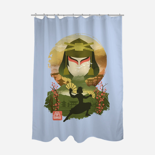 Ukiyo-e Suki-None-Polyester-Shower Curtain-dandingeroz