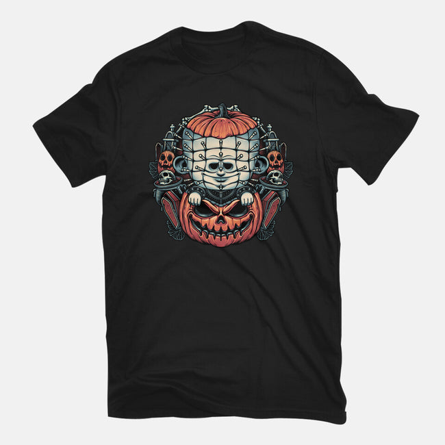 Cute Little Pinhead-Womens-Fitted-Tee-glitchygorilla