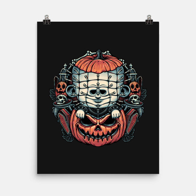 Cute Little Pinhead-None-Matte-Poster-glitchygorilla