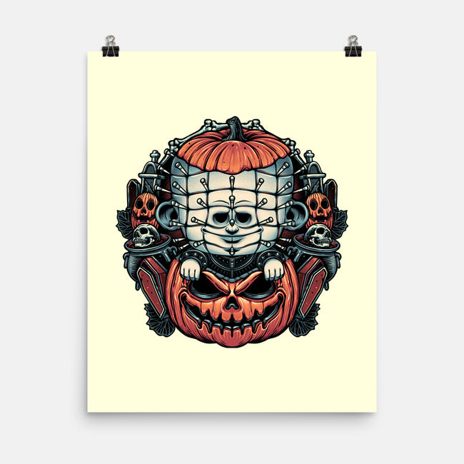 Cute Little Pinhead-None-Matte-Poster-glitchygorilla