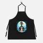 Violin Whale-Unisex-Kitchen-Apron-Vallina84