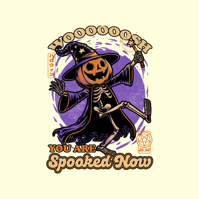 Spooky Pumpkin Wizard-None-Removable Cover w Insert-Throw Pillow-Studio Mootant