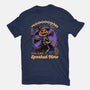 Spooky Pumpkin Wizard-Mens-Heavyweight-Tee-Studio Mootant