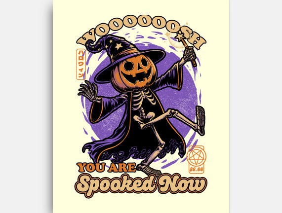 Spooky Pumpkin Wizard