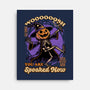 Spooky Pumpkin Wizard-None-Stretched-Canvas-Studio Mootant