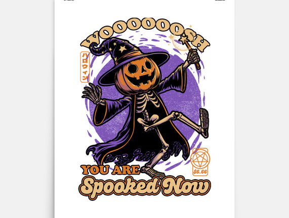 Spooky Pumpkin Wizard