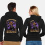 Spooky Pumpkin Wizard-Unisex-Zip-Up-Sweatshirt-Studio Mootant