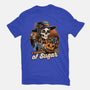 Halloween Spooky Sugar-Womens-Fitted-Tee-Studio Mootant