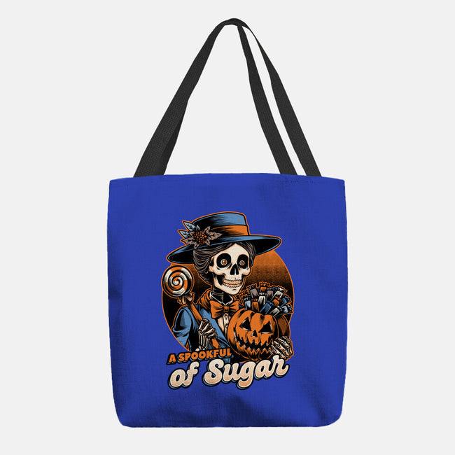 Halloween Spooky Sugar-None-Basic Tote-Bag-Studio Mootant