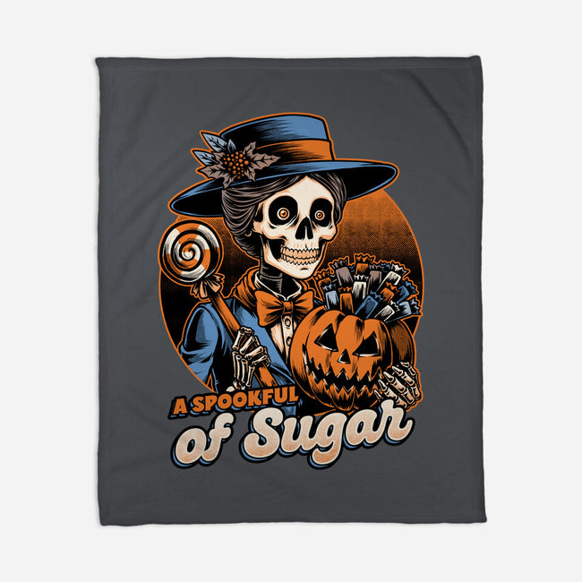 Halloween Spooky Sugar-None-Fleece-Blanket-Studio Mootant