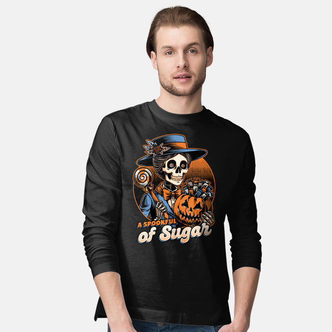 Halloween Spooky Sugar-Mens-Long Sleeved-Tee-Studio Mootant