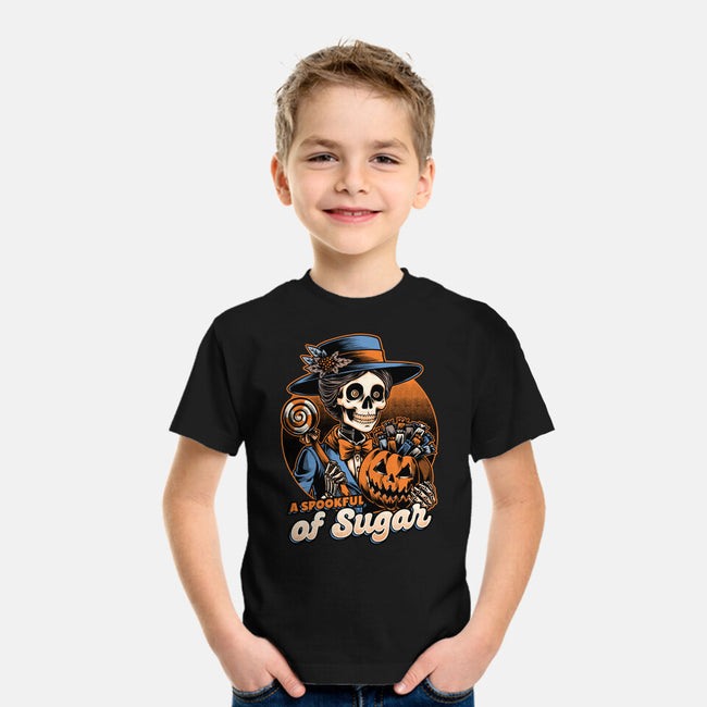 Halloween Spooky Sugar-Youth-Basic-Tee-Studio Mootant