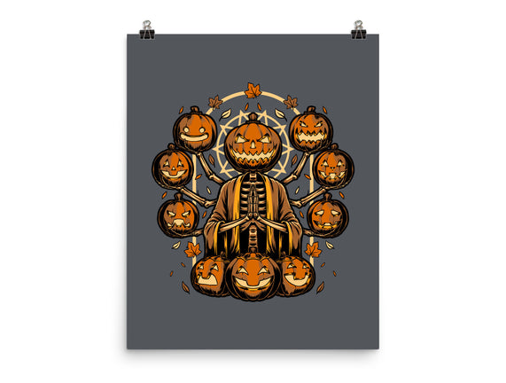 Halloween Pumpkin God