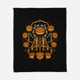 Halloween Pumpkin God-None-Fleece-Blanket-Studio Mootant