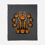 Halloween Pumpkin God-None-Fleece-Blanket-Studio Mootant