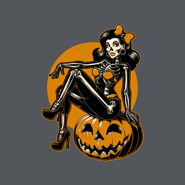 Halloween Pinup-Womens-V-Neck-Tee-Studio Mootant