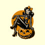 Halloween Pinup-None-Removable Cover w Insert-Throw Pillow-Studio Mootant