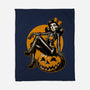 Halloween Pinup-None-Fleece-Blanket-Studio Mootant