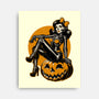 Halloween Pinup-None-Stretched-Canvas-Studio Mootant