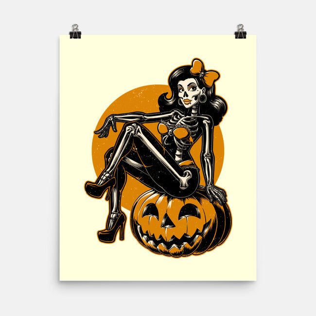 Halloween Pinup-None-Matte-Poster-Studio Mootant