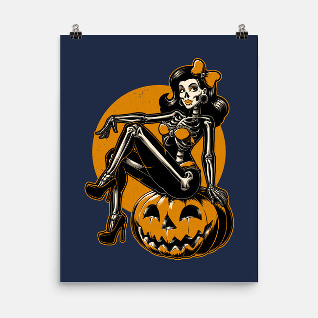 Halloween Pinup-None-Matte-Poster-Studio Mootant