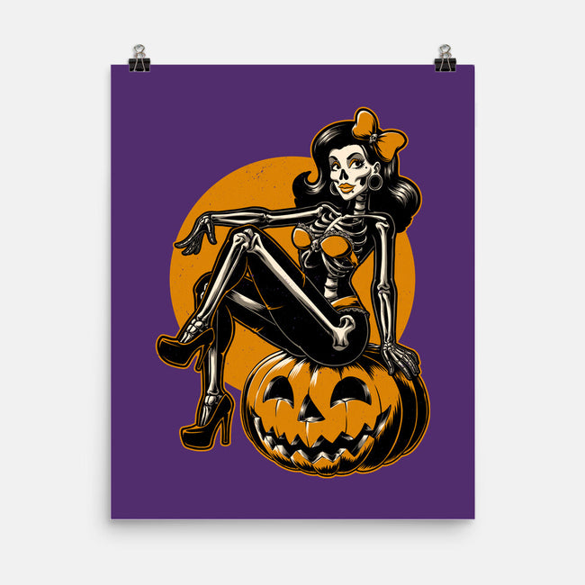 Halloween Pinup-None-Matte-Poster-Studio Mootant