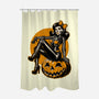 Halloween Pinup-None-Polyester-Shower Curtain-Studio Mootant