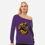 Halloween Pinup-Womens-Off Shoulder-Sweatshirt-Studio Mootant