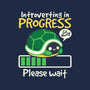 Turtle Introverting-None-Stretched-Canvas-NemiMakeit