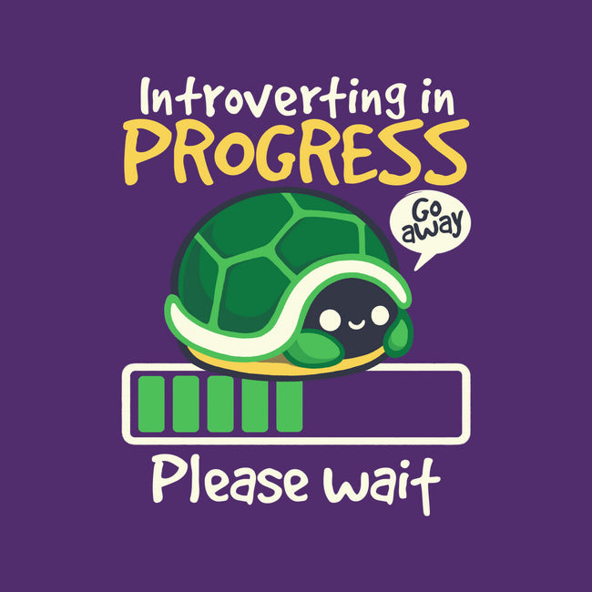 Turtle Introverting-None-Stretched-Canvas-NemiMakeit