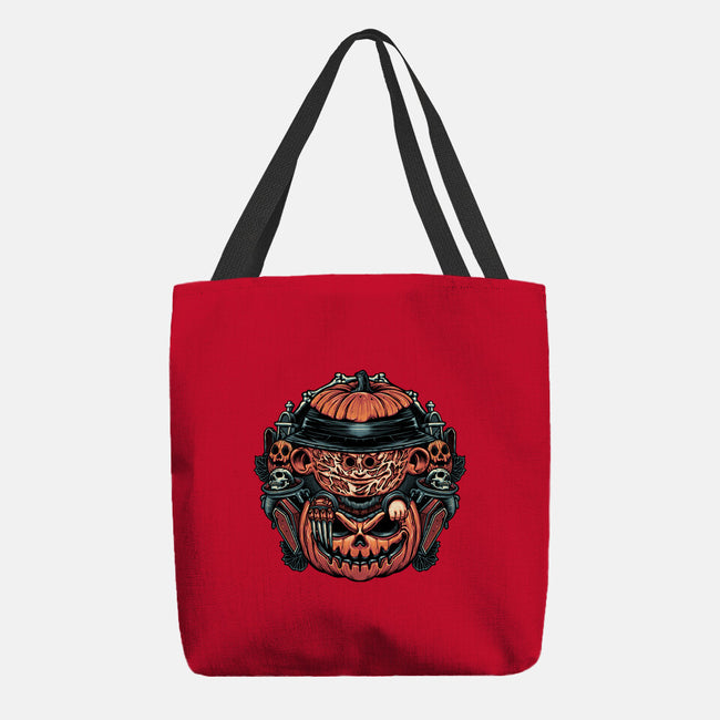 Cute Little Nightmare-None-Basic Tote-Bag-glitchygorilla