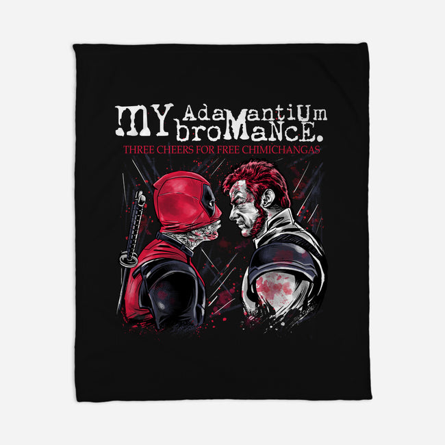 My Adamantium Bromance-None-Fleece-Blanket-zascanauta