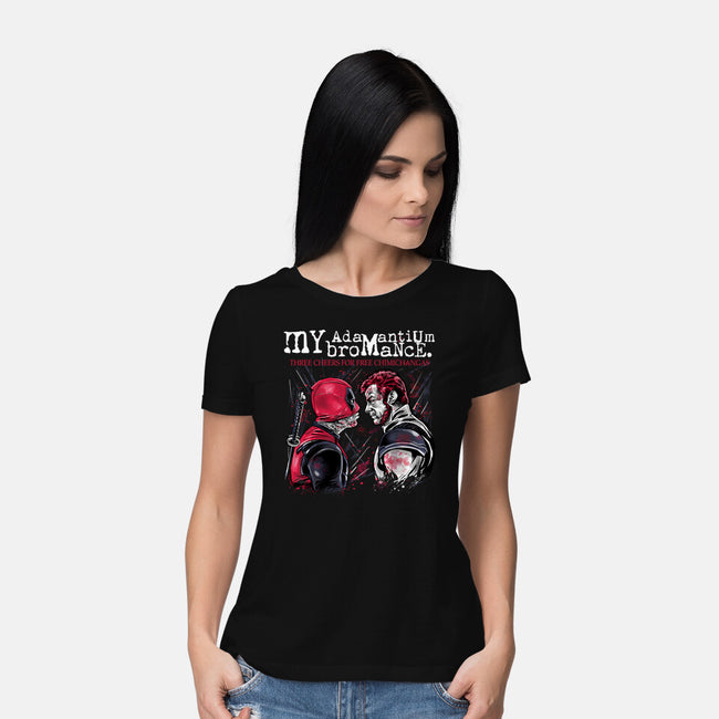 My Adamantium Bromance-Womens-Basic-Tee-zascanauta