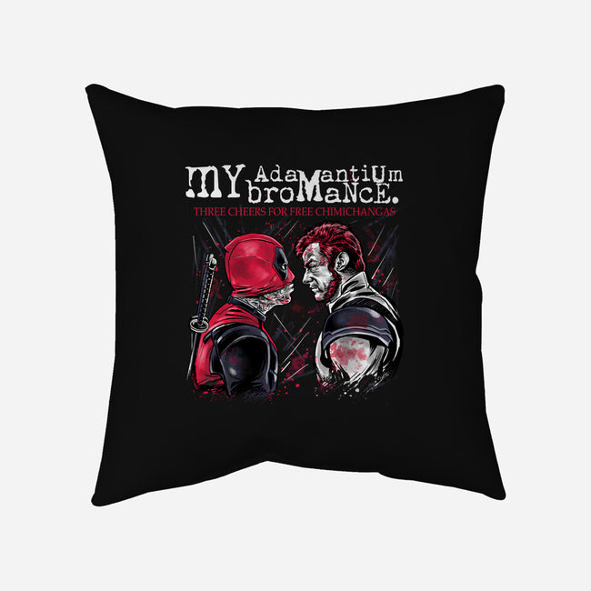 My Adamantium Bromance-None-Removable Cover w Insert-Throw Pillow-zascanauta