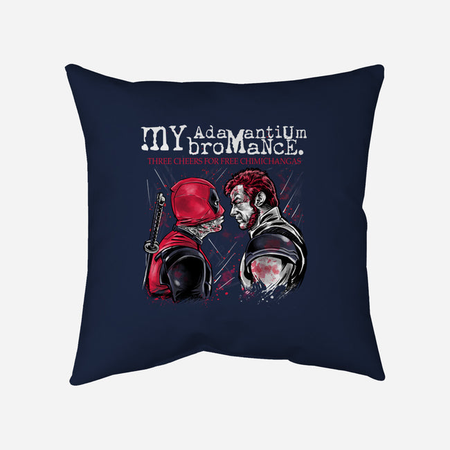 My Adamantium Bromance-None-Removable Cover w Insert-Throw Pillow-zascanauta