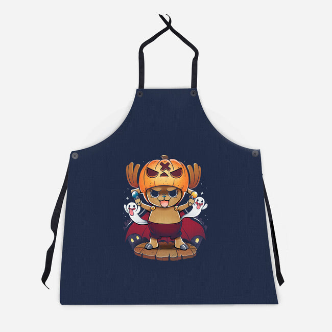 Halloween Cute Deer-Unisex-Kitchen-Apron-Vallina84