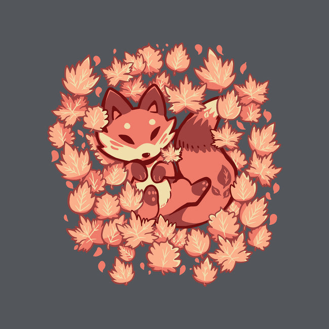 Autumn Leaf Fox-None-Glossy-Sticker-TechraNova