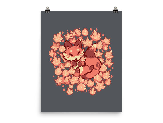 Autumn Leaf Fox