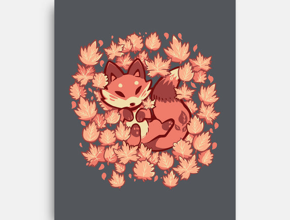 Autumn Leaf Fox