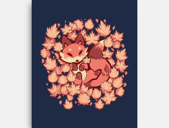 Autumn Leaf Fox